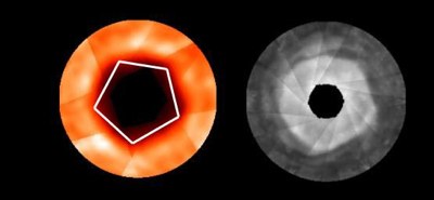 Jupiters arktischer Polarwirbel